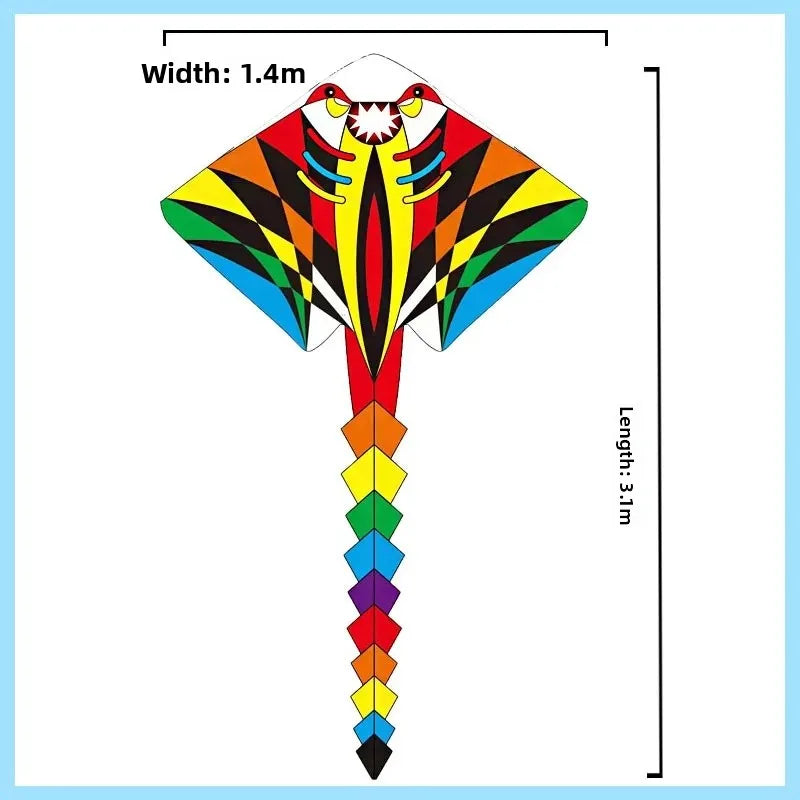 Brehn | Bunter Langschwanz Outdoor Regenbogen Drache