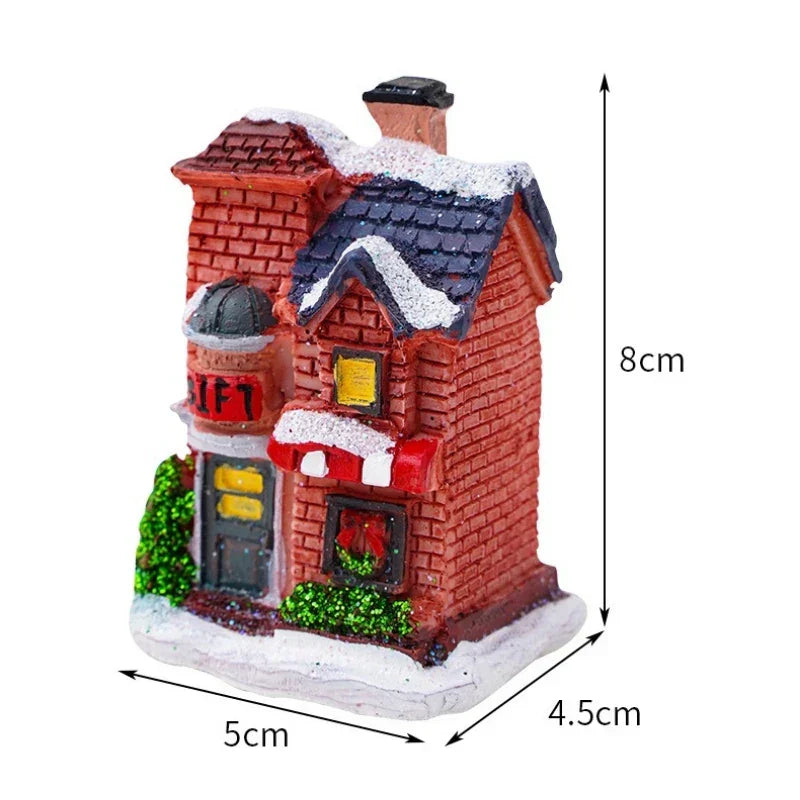 Brehn | Winterträume LED Weihnachtshaus Figurinen