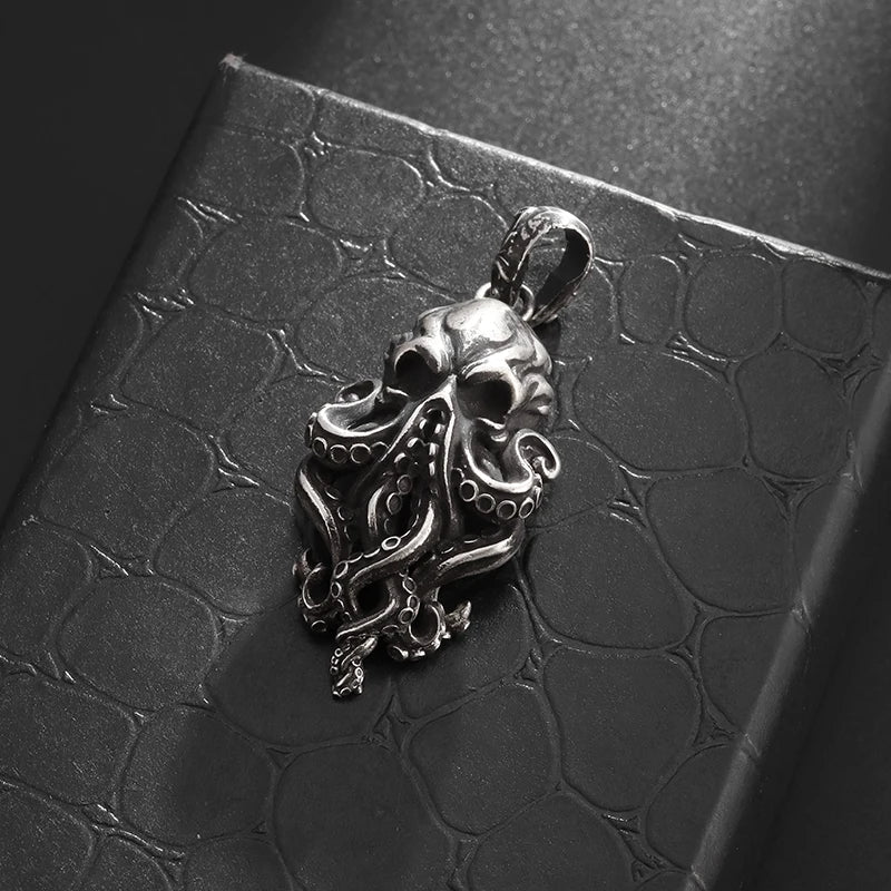 Brehn | Gothic Skull-Oktopus-Tentakel-Halskette