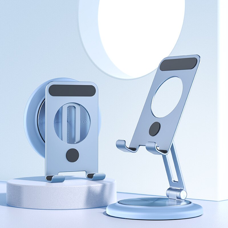 Brehn | 360 Rotierbarer Holzkippbarer Universeller Handyhalter