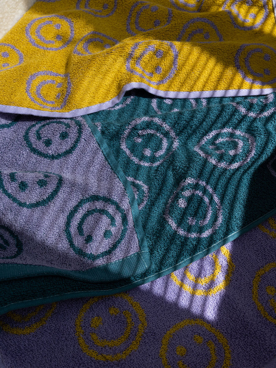 Doppelseitiges Smiley-Handtuch | Brehn