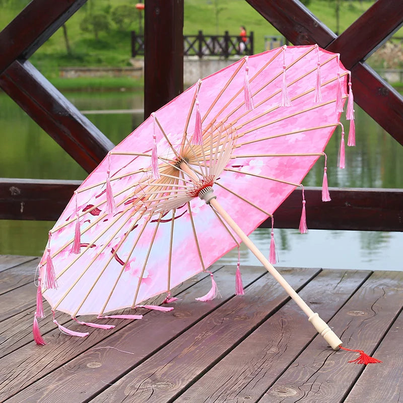 Bamboo Handmade Vintage Paper Umbrella | Brehn