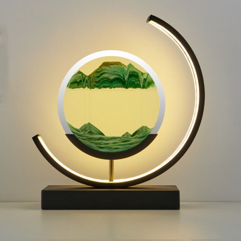 LED-Lampe 3D Luxus Strahlende Atmosphäre Einzigartiges Design | Brehn