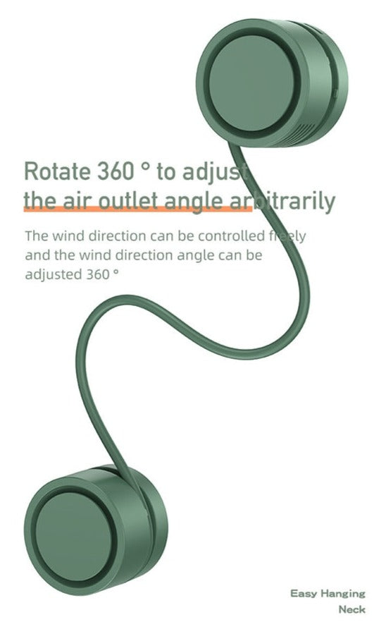 Retractable Aroma Therapy Klingenloser Halsventilator | Brehn