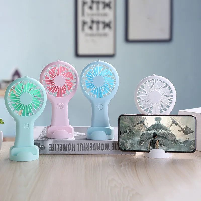 Handheld Mini Ventilator - Tragbar USB-Aufladung, Kreativer Katapult Taschenventilator, Bequemer kleiner Ventilator - Ideal als Hochzeitsgeschenk | Brehn