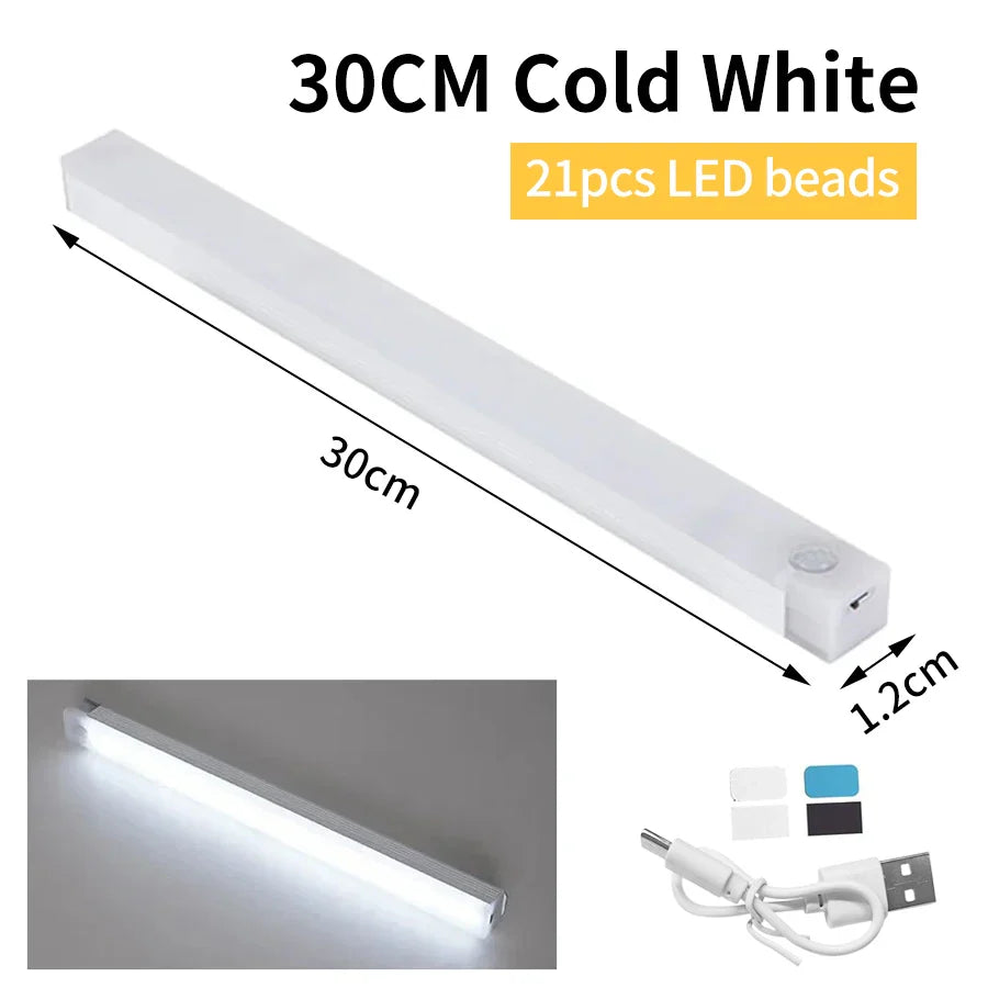 Brehn | SenseLite Motion LED | Wiederaufladbares Sensorlicht mit Magnetbefestigung | Warmweiß | Für Schrank, Bett & Flur
