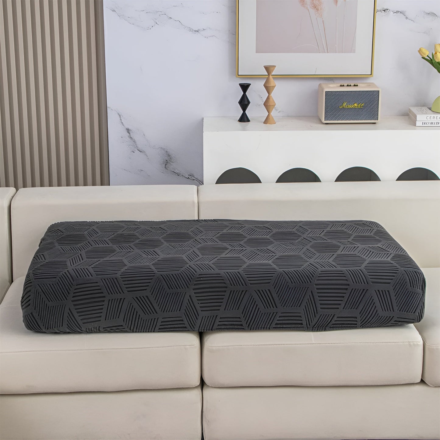 Jacquard-Sofa-Hosen mit geometrischer Patrouille - Zacht und Tierwelt | Ideal zum Schutz und für gemütliche Wohnräume