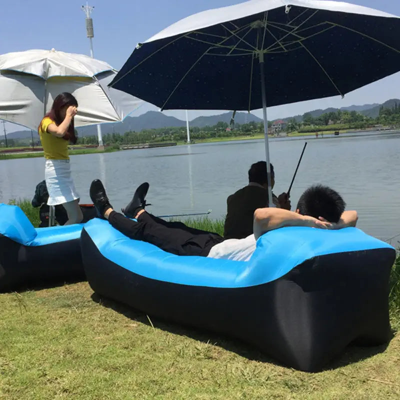 Brehn | Tragbares aufblasbares Outdoor-Luftsofa Bett Lounger