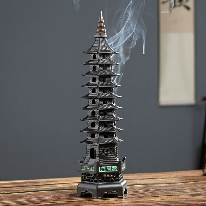 Brehn | Zen Tower-Style Rauch-Wasserfall Räuchergefäß