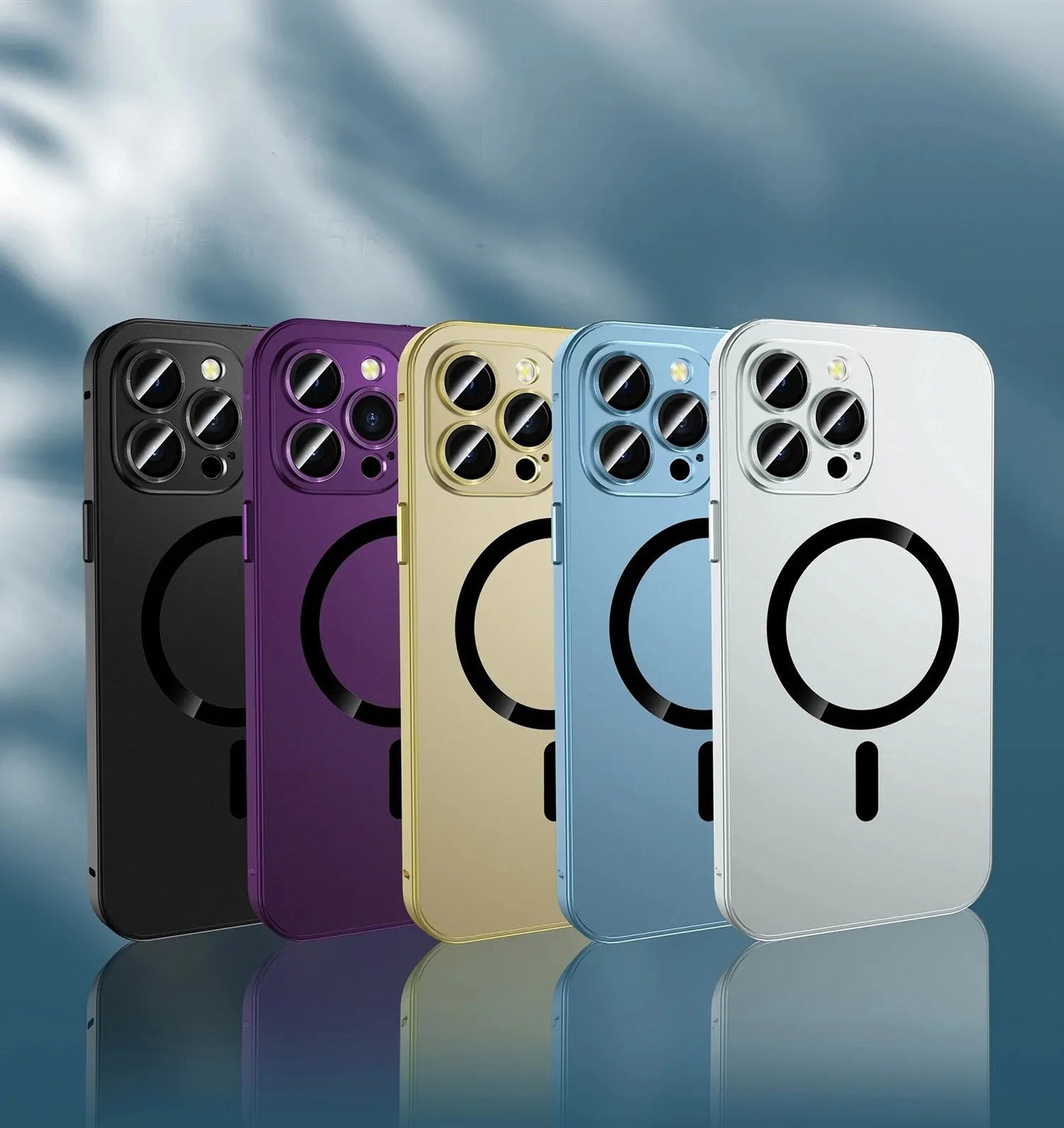 VIvolux | Magsafe Aluminiumrahmen Metallbumper iPhone-Hülle