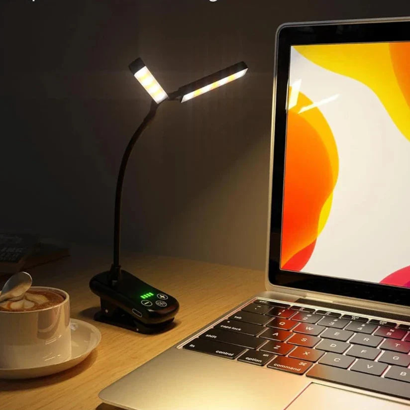 Brehn | LED aufladbare Leselampe mit Touch-Bedienung | Herbstbeleuchtung - Nellie