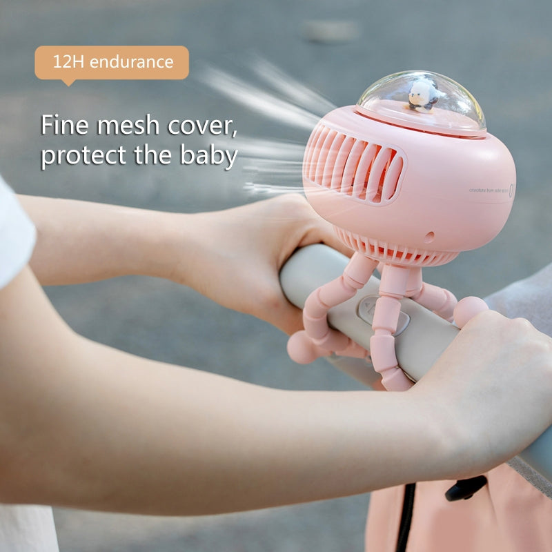 PortaBrehne FlexiBrehne Süßer Babywagenventilator