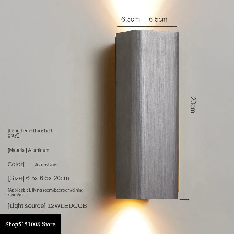 LumiGlow - Stilvolle LED-Wandlampe mit Warm- und Kaltlicht | Brehn