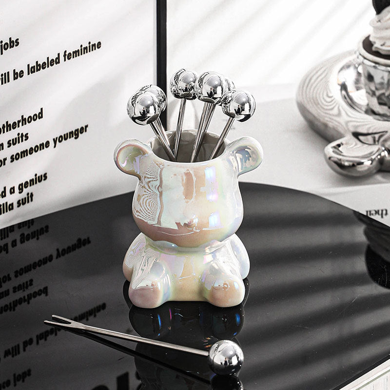 Nordic Tiny Bear Food Fruit Holder | Brehn