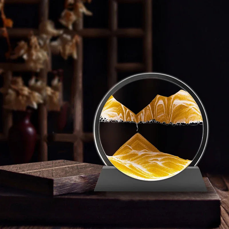 Brehn | Bewegende Sand Tischlampe