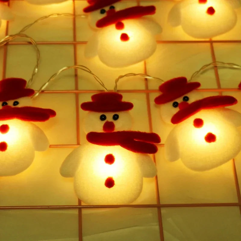 Brehn | FrostyGlow – Schneemann Weihnachtsbaumlichter und hängende Ornamente