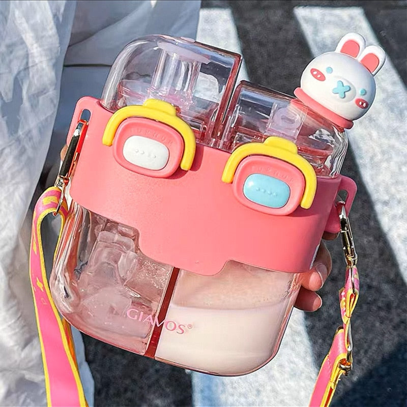 Brehn | Double-Bin Trink mehr Kinder Wasserflasche