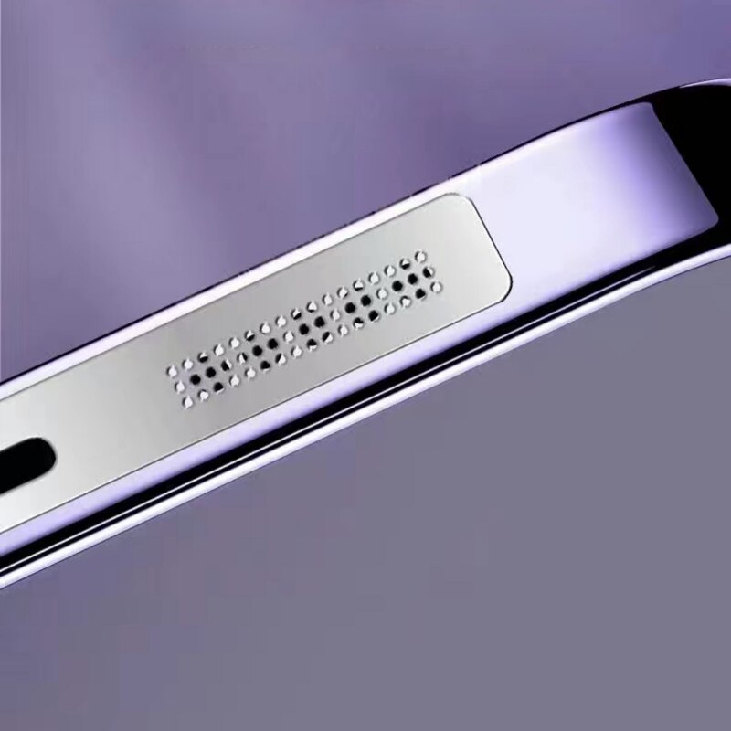 VIvolux | 8 Stück Metall Telefon Lautsprecher Staubschutz Aufkleber Netz