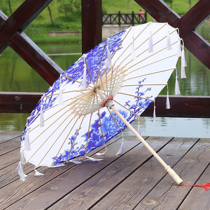Bamboo Handmade Vintage Paper Umbrella | Brehn