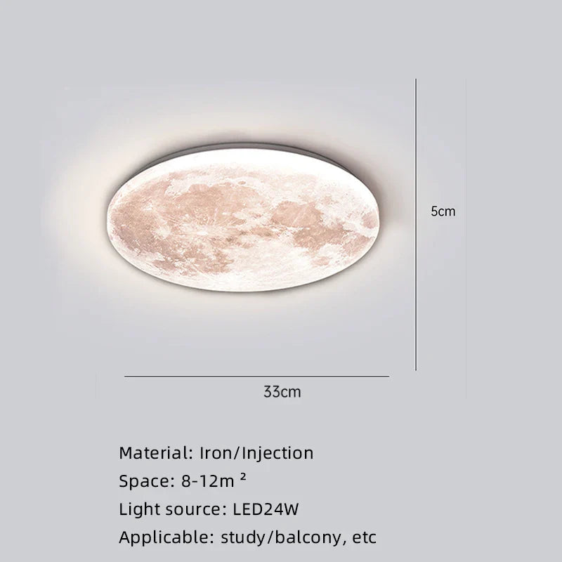 Mondoberfläche Künstlerische Moderne Deckenlampe | Brehn