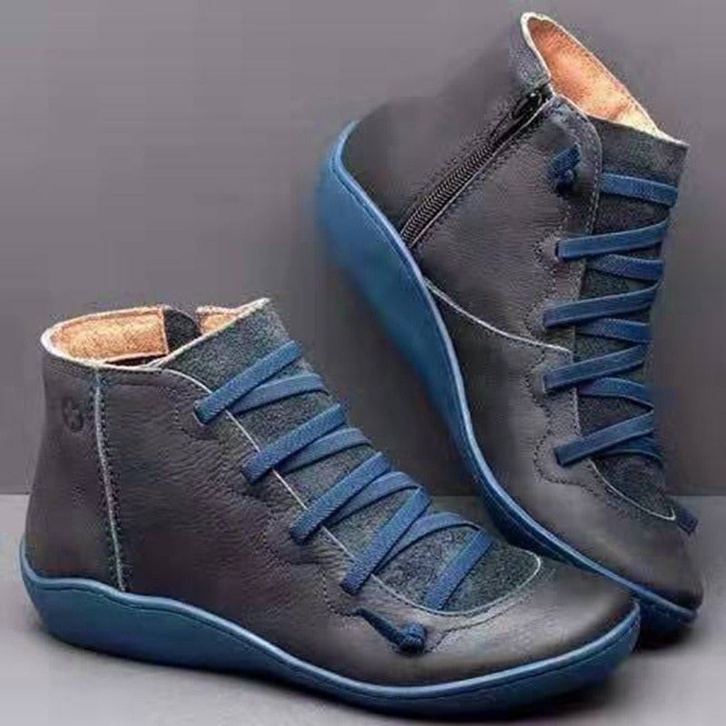 Leder - Bequeme Damenstiefel
