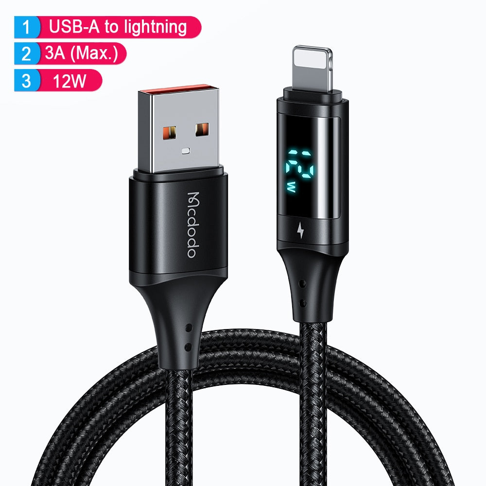Brehn | Power Display Universal Schnelllade-Handykabel