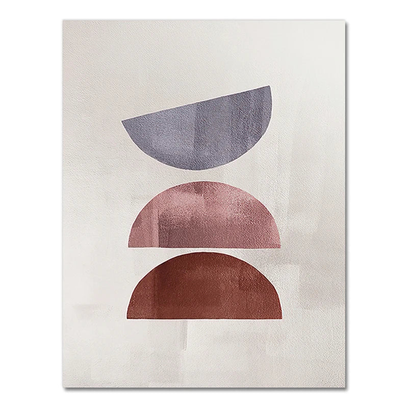 Skandinavische Minimalistische Geometrische Dunkle Neutrale Farben Wandkunst Fine Art Leinwanddrucken Moderne Abstrakte Bilder Für Wohnzimmer Wohnkultur | Brehn