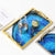 Blaue Achatplatte Brehn