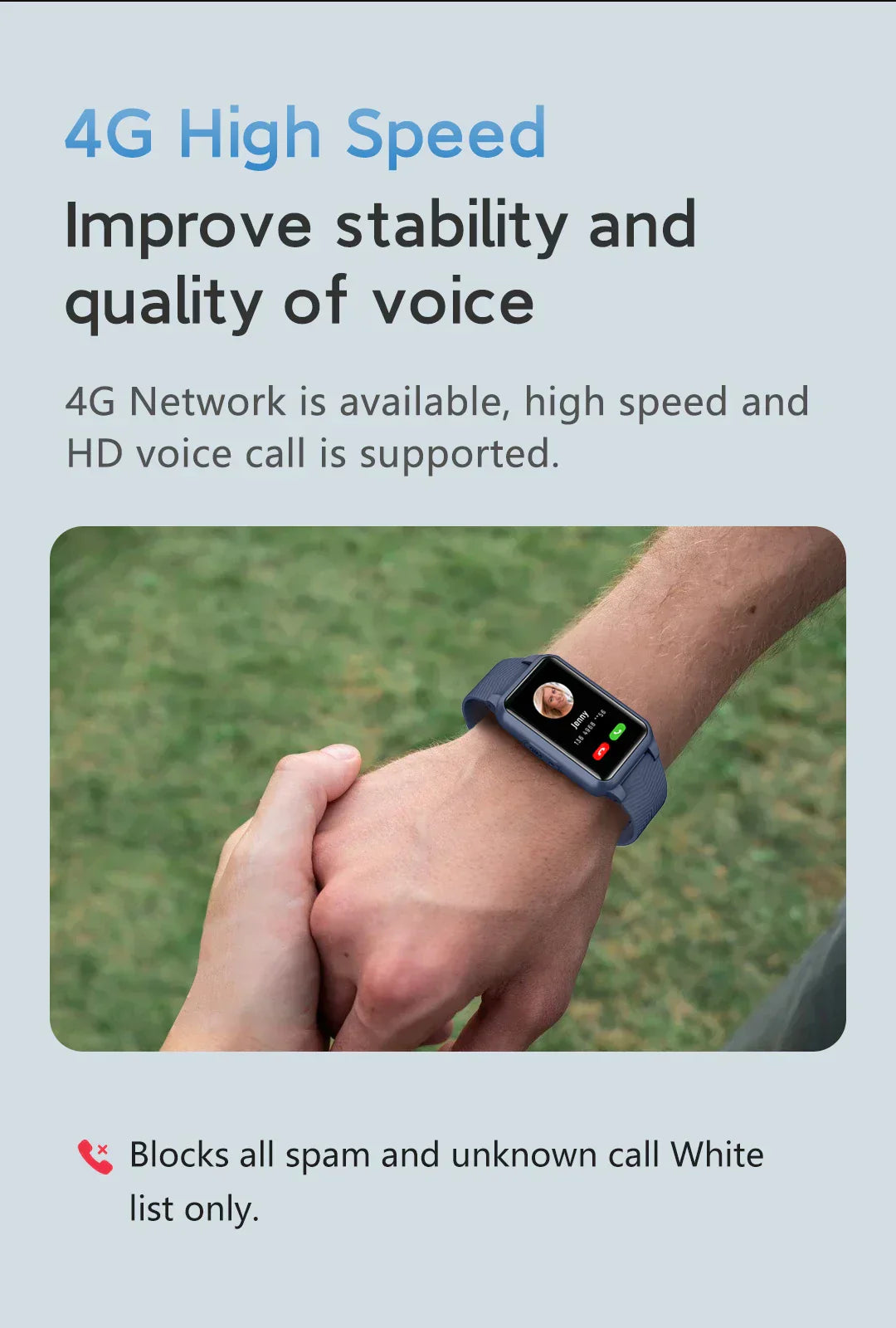 Senior Safety Watch mit Sturzdetektion und GPS – Smart Care Smartwatch | Brehn