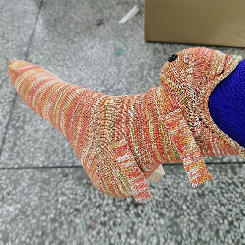 Brehn | Krokodilbiss Stricksocken
