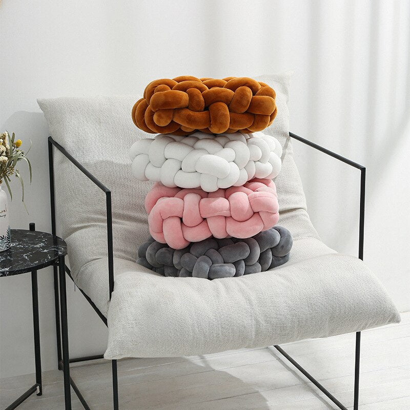Knotted Ball Dekokissen | Brehn