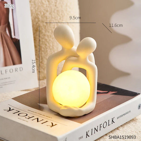 Eternal Bond Liebe Paar Nacht Dekor Lampe | Brehn
