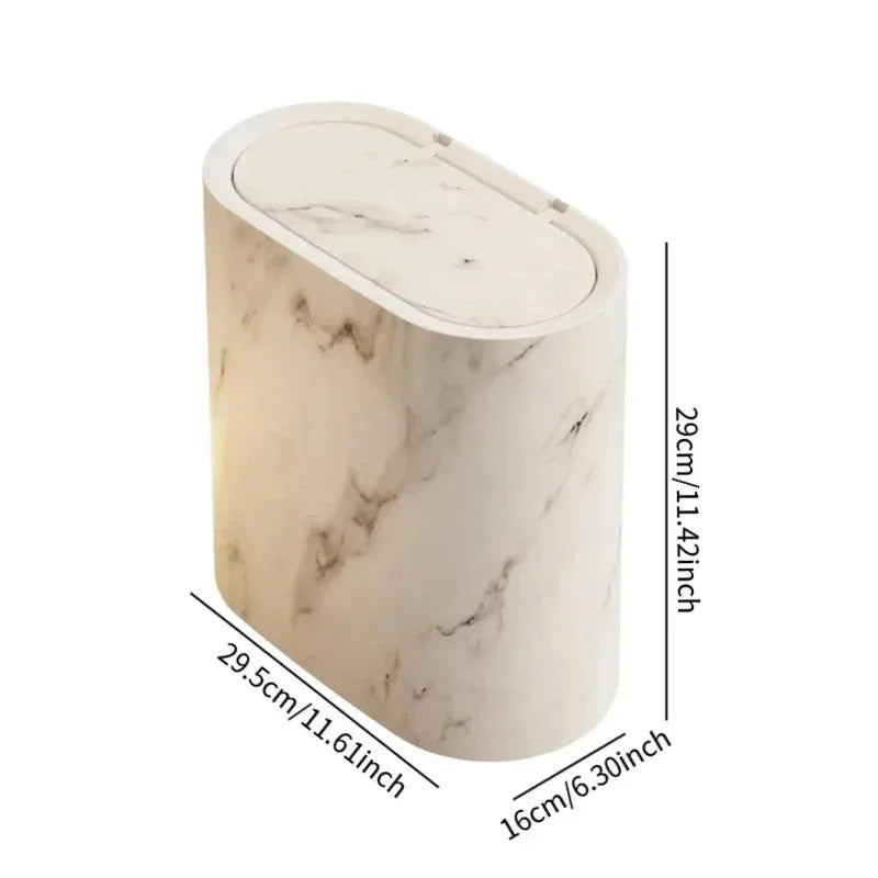 Nordic Marble Design Mülleimer Brehn