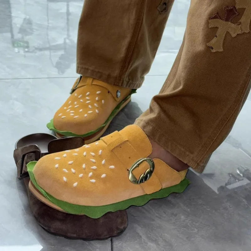 Brehn | Hamburger Stil Freizeit Strandpantoffeln