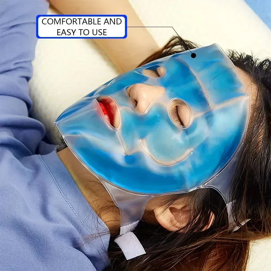 Brehn | Kühlendes Gel Gesichts-Therapie Entspannungsmaske