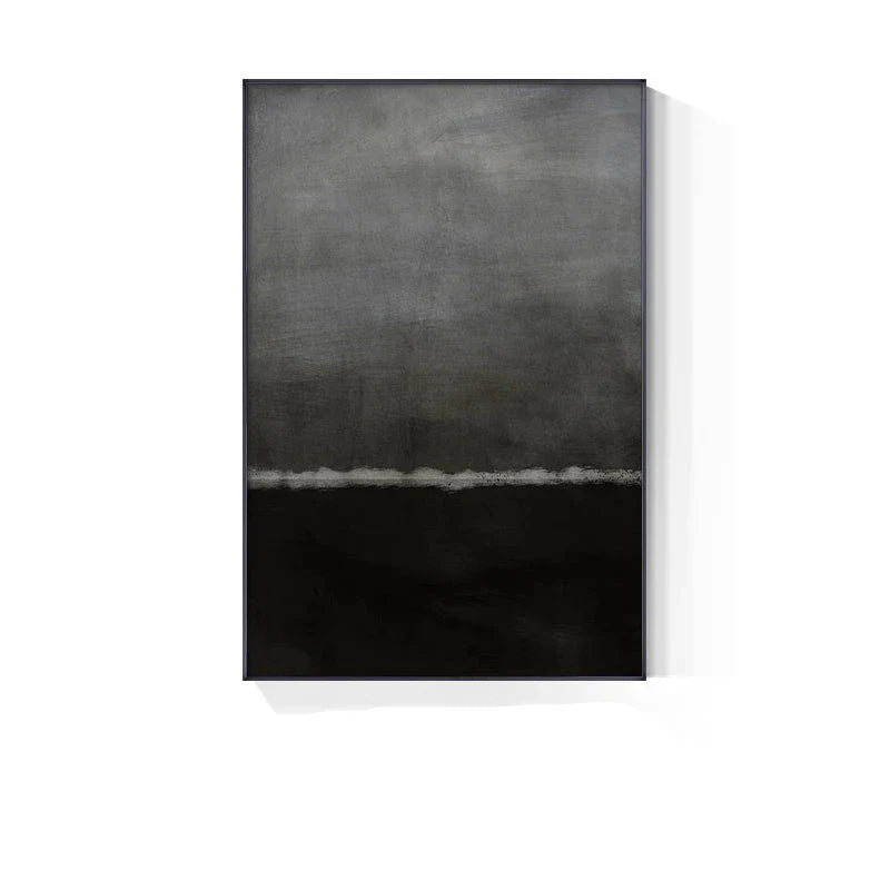 Blau-Grau Industrie Abstrakte Wandkunst Feine Kunstleinwanddrucke Moderne Kunst Für Zeitgenössisches Wohnzimmer Esszimmer Home Office Foyer Kunst Dekor