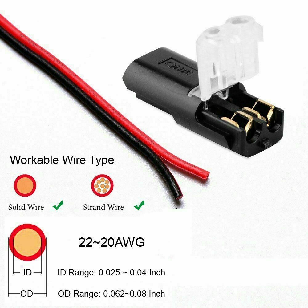 VIvolux | Wasserdichtes elektrisches Kabelverbinder-Set