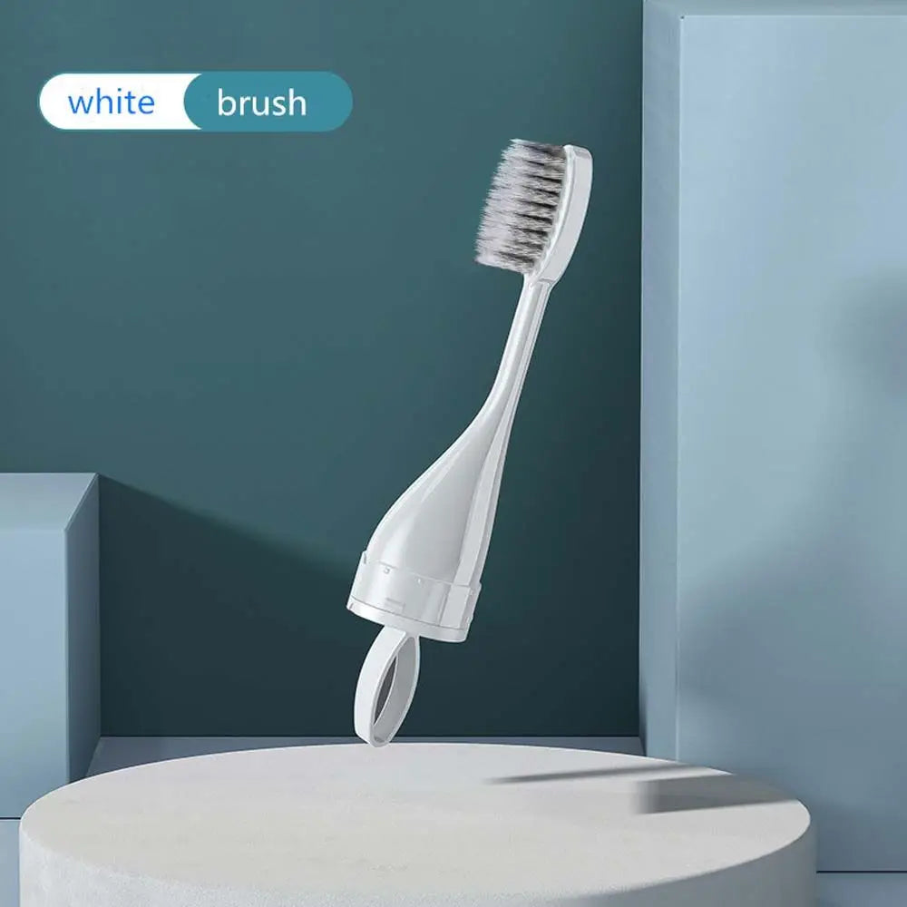 Brehn | All-in-One Reise-freundlicher Zahnpasta-Spender Zahnbürste