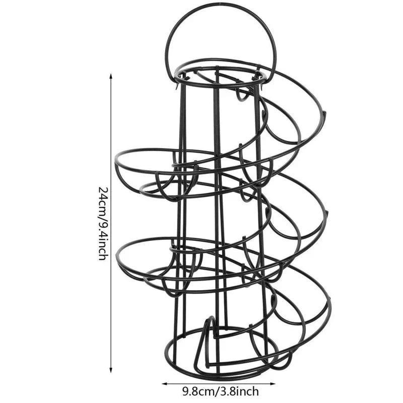 Brehn | Spiral Rolling Egg Dispenser Rack