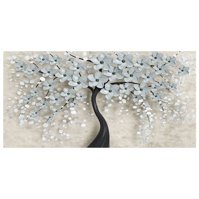 Abstract Floral Big Blossom Petal Tree Wandkunst Feine Kunst Leinwanddrucke Bild Für Wohnzimmer Schlafzimmer Salon Kunst Dekor | Brehn