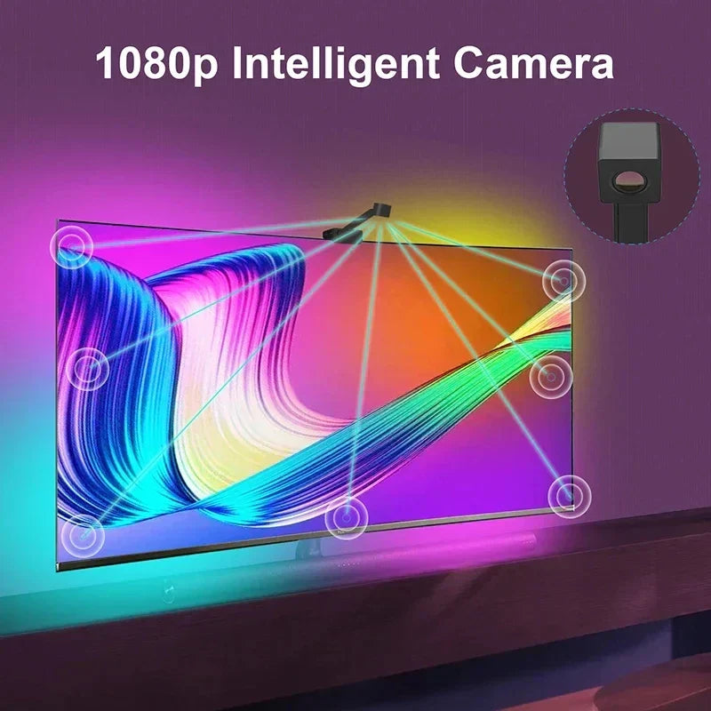 Brehn | TV Hintergrundbeleuchtung Synchronisieren Heimkino LED Strip