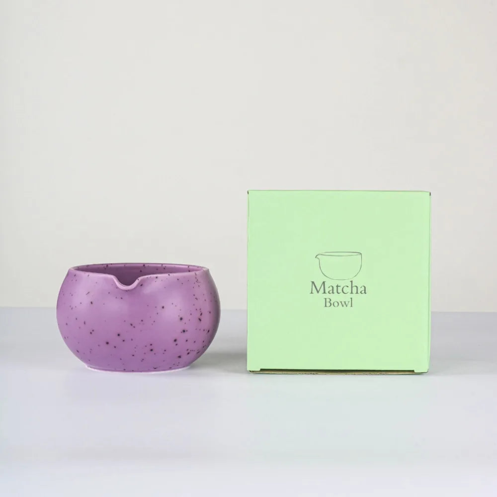 Variant image for Keramische Matcha-Schüssel mit Ausguss – 13,5 x 7,5 cm, Ideal für die Zubereitung von Matcha-Tee im traditionellen Japanischen Stil-7