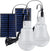 Brehn | Solar-LED-Lampe LumiCamp Pro | Aufladbar via USB & Solar | Wasserdicht IP55 | Tragbare Notlichtlösung mit Dimmfunktion