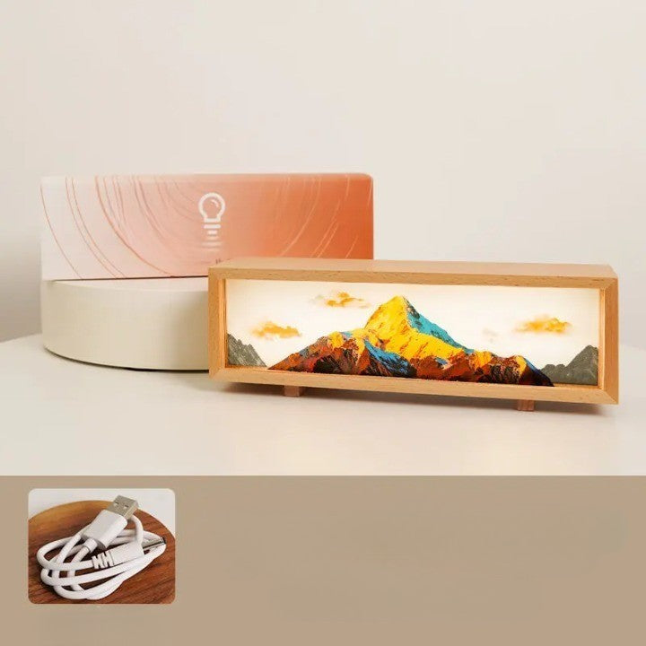Dream Aura Interaktive Desktop Kunstleinwand Lampe