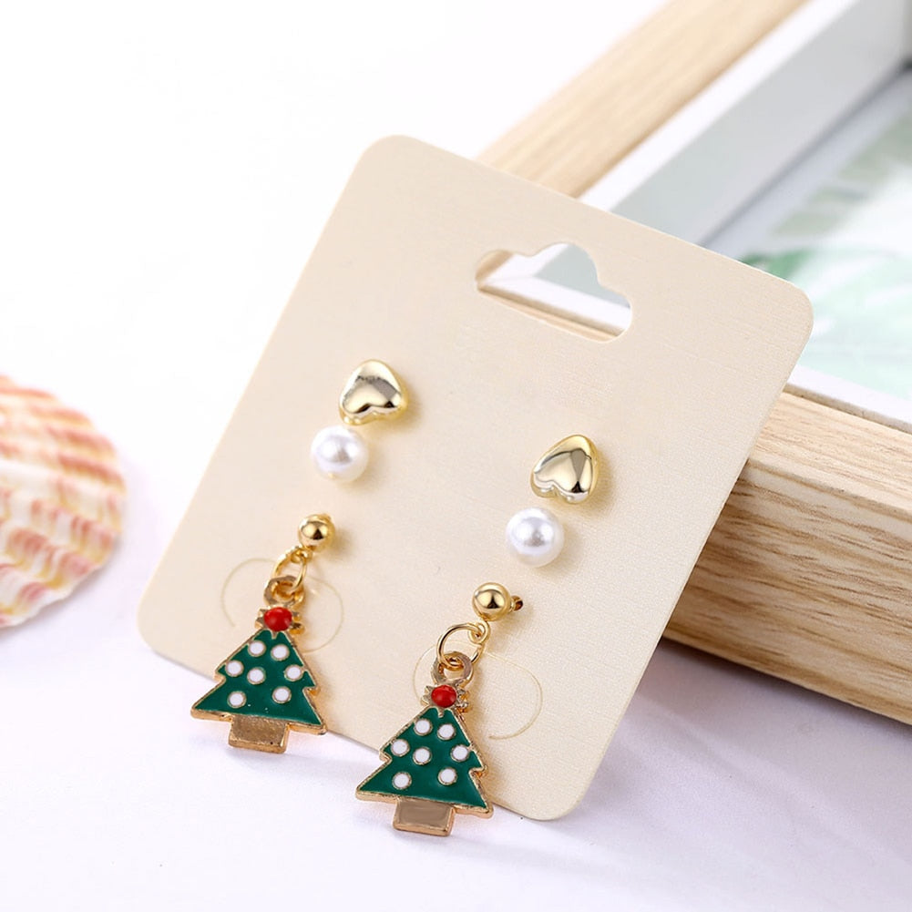 Brehn | Charmante Weihnachtszeit Design Ohrringe