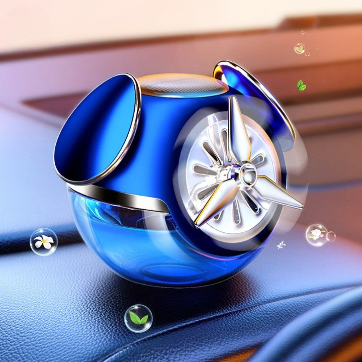 VIvolux | Rotierender Parfüm Solar Aromatherapie Auto-Lufterfrischer