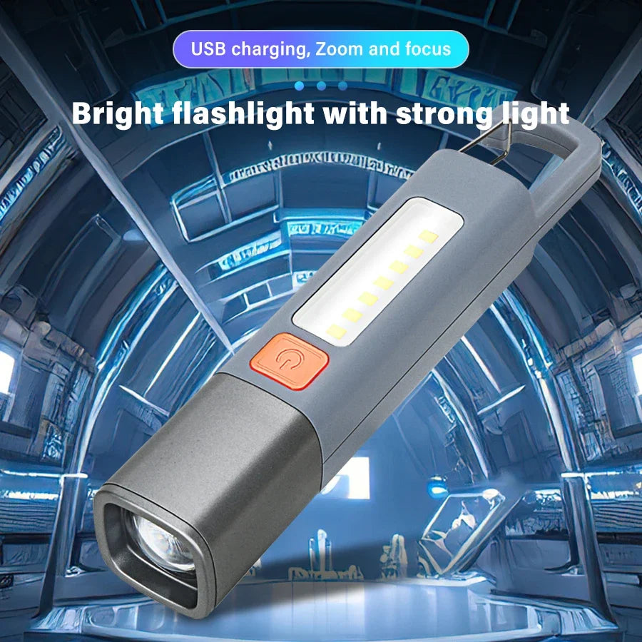 Ultra-Hell Langstrecken-USB-wiederaufladbare Taschenlampe | Brehn