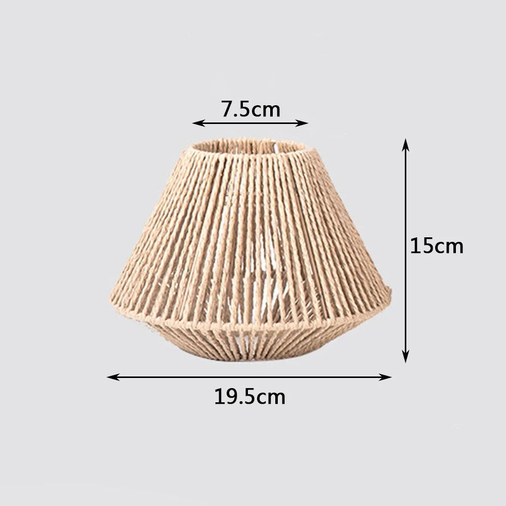 Brehn | Rattan Pendelleuchte - Elegante Rattan Pendelleuchte mit geometrischem Design für stimmungsvolle Beleuchtung