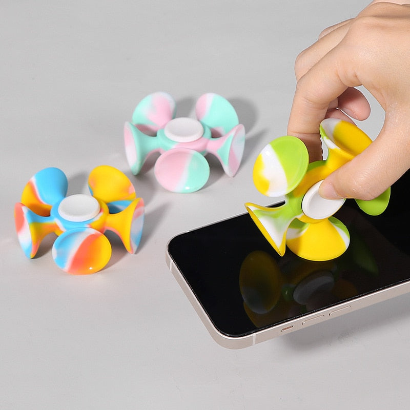 VIvolux | Anti-Stress Silikon Bunter Hand Spinner
