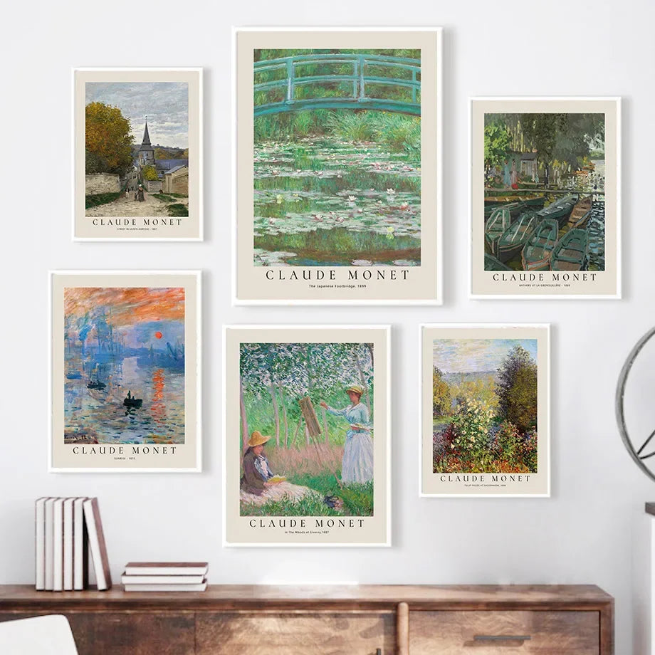 Zeitlose Klassiker Vintage Landschaft Wandkunst Feine Kunst Leinwanddrucke Bilder Poster Berühmte Gemälde Für Wohnzimmer Esszimmer Schlafzimmer Kunst Dekor | Brehn